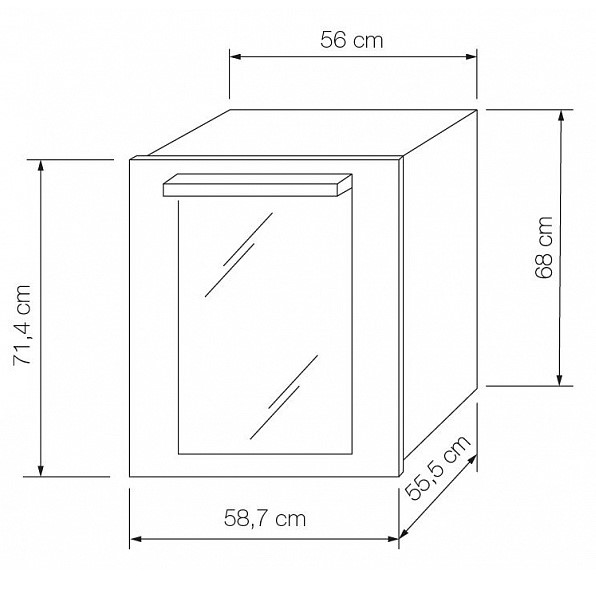 Схема с размерами