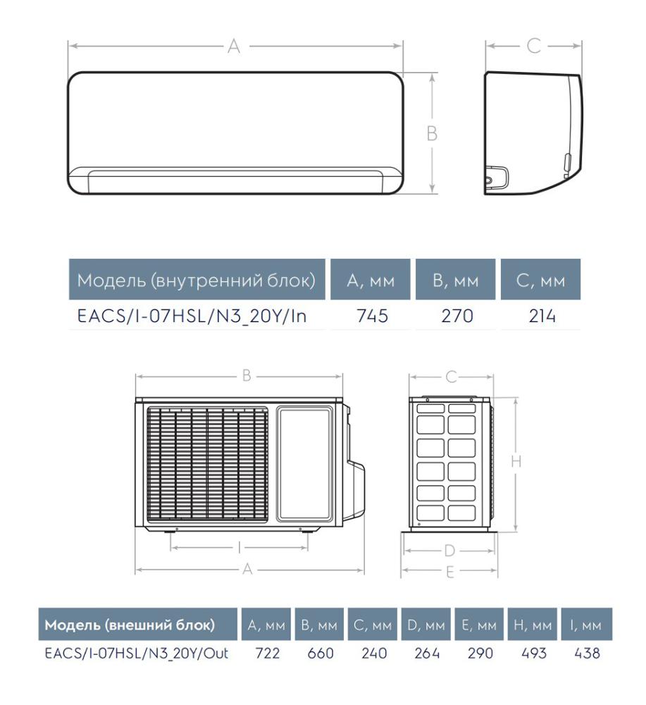 Схема с размерами