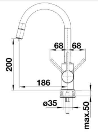 Схема с размерами