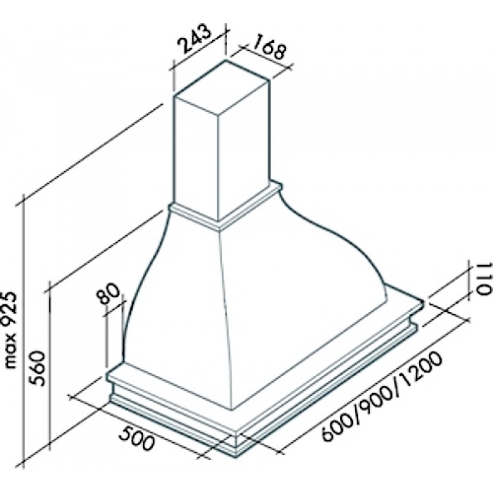 Схема с размерами