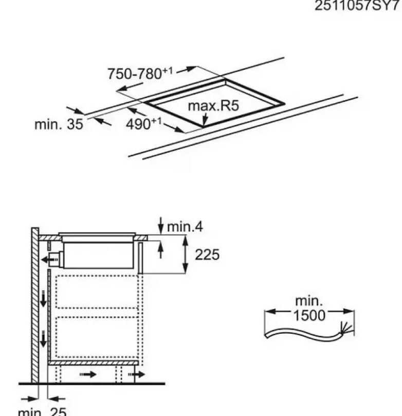 Схема с размерами