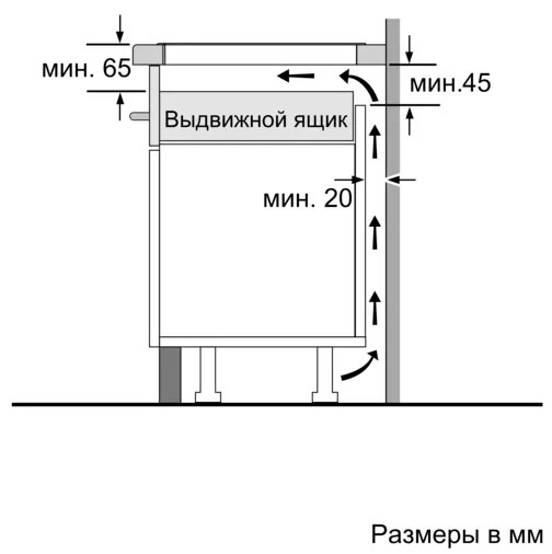 Схема с размерами