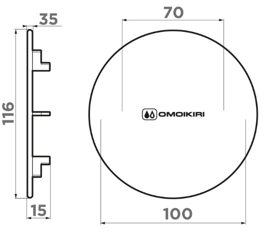 Схема с размерами