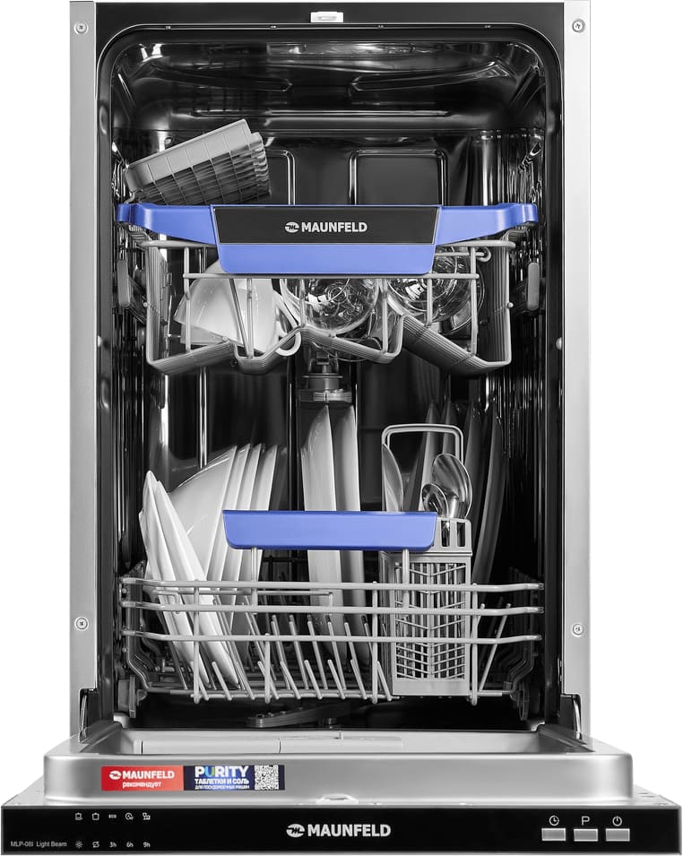 Встраиваемая посудомоечная машина Maunfeld MLP-08I Light Beam 