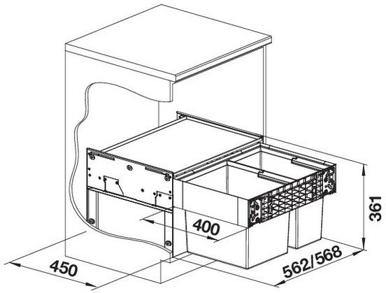 Схема с размерами