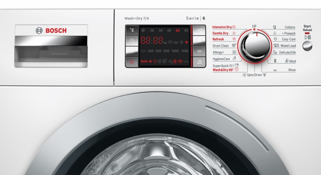 Как перезагрузить стиральную машину Bosch 
