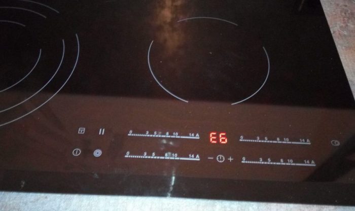 Ошибка E5 и E6