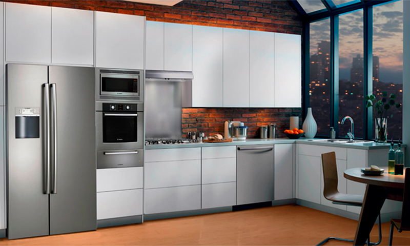 Двухдверный холодильник