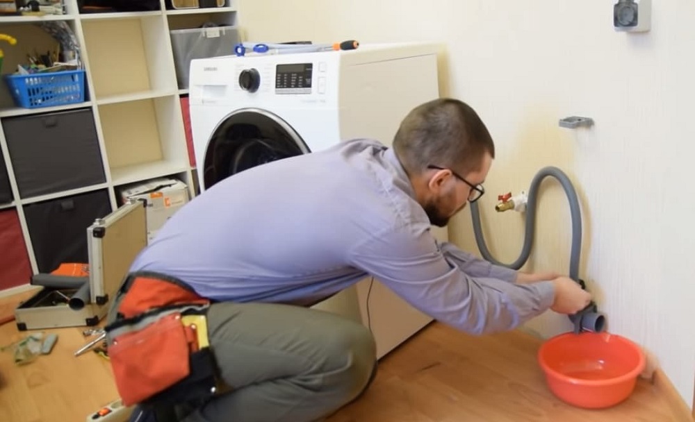 Как снять подшипник с барабана стиральной машины 