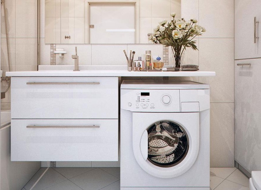 Как установить стиральную машину в ванной Как установить стиральную машину в ванной