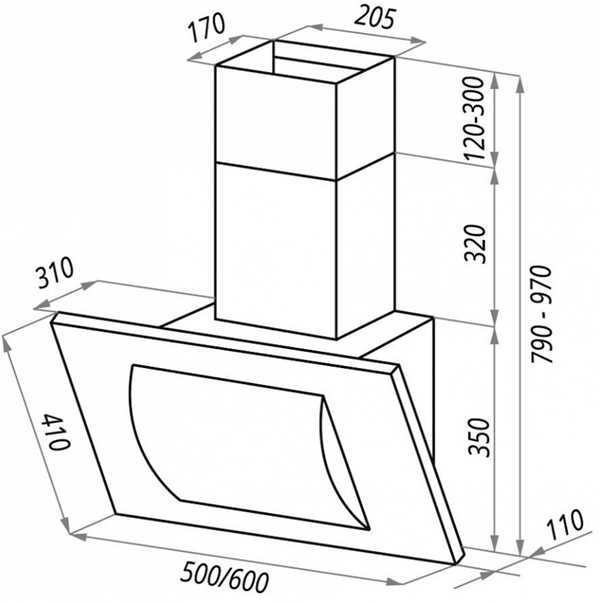 Как установить вытяжку Maunfeld Как установить вытяжку Maunfeld