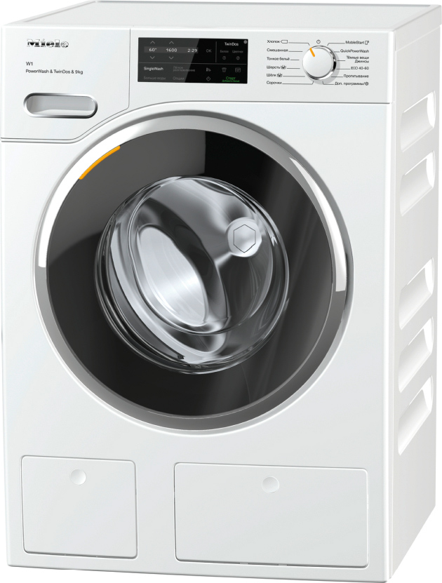 Обзор стиральной машины Miele WWI860 WPS White Edition