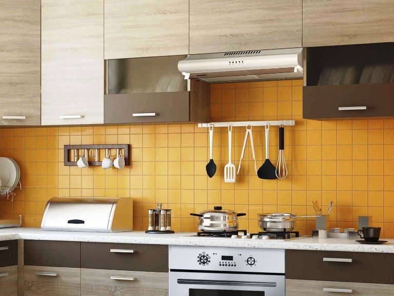 Как установить вытяжку