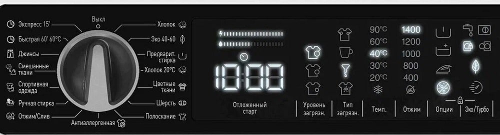 Обзор стиральной машины Korting KWMI 14V87