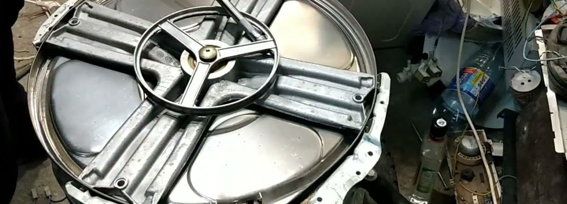 Как разобрать барабан стиральной машины? 