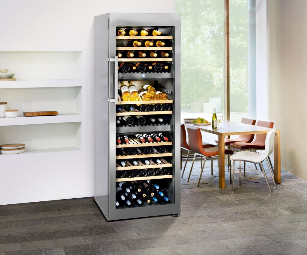Преимущества винных холодильников