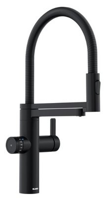 Смеситель 3-в-1 Blanco EVOL-S Pro Filter 526636 матовый черный фото
