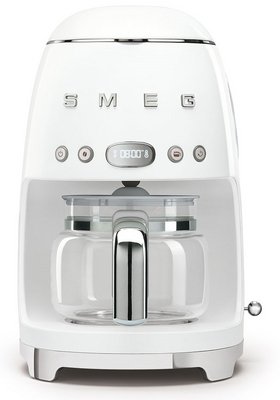 Капельная кофеварка Smeg DCF02WHEU Капельная кофеварка Smeg DCF02WHEU фото