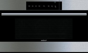 Встраиваемый паровой шкаф с конвекцией Wolf ICBCSO30TE/S/TH фото