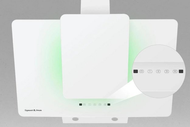 Вытяжка Zigmund Shtain K 150.9 W (фото 2) Вытяжка Zigmund Shtain K 150.9 W (preview 2)