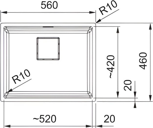 Мойка Franke Kanon KNG 110-52 оникс (preview 8)