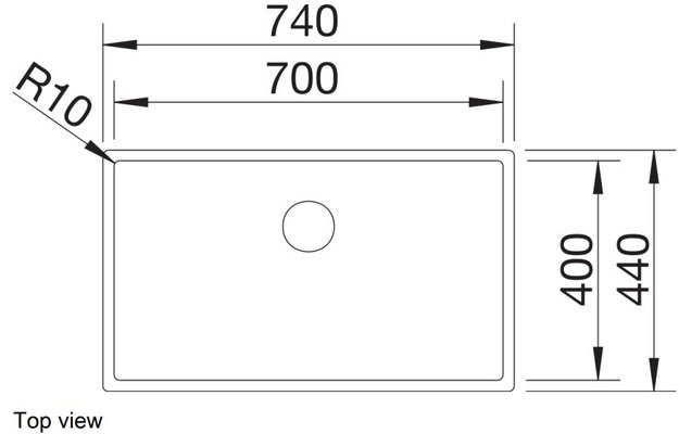Мойка BLANCO CLARON 700-IF нержавеющая сталь Durinox (фото 3) Мойка BLANCO CLARON 700-IF нержавеющая сталь Durinox (preview 3)