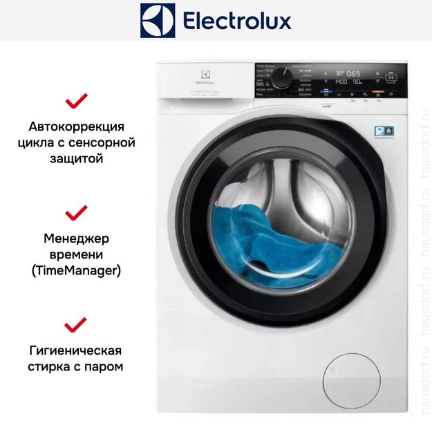 Стирально-сушильная машина Electrolux EW7W4492E (preview 2)