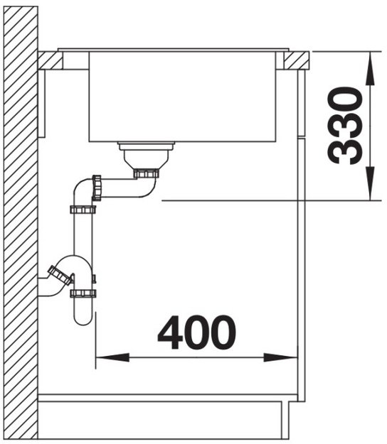 Мойка BLANCO NAYA 6 Silgranit антрацит (фото 4) Мойка BLANCO NAYA 6 Silgranit антрацит (preview 4)