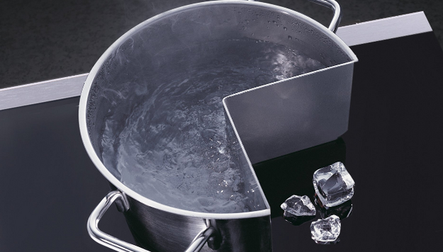 Индукционная варочная поверхность с вытяжкой Kuppersbusch KMI 12850.0 SR-S Silver Chrome (preview 5)