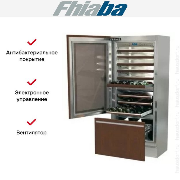 Винный шкаф Fhiaba I8991TWT3 (glass) (preview 2)