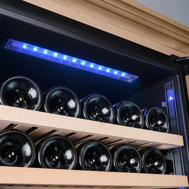 Винный шкаф Meyvel MV99PRO-KBT2 (Натуральный бук) (фото 12) Винный шкаф Meyvel MV99PRO-KBT2 (Натуральный бук) (preview 12)