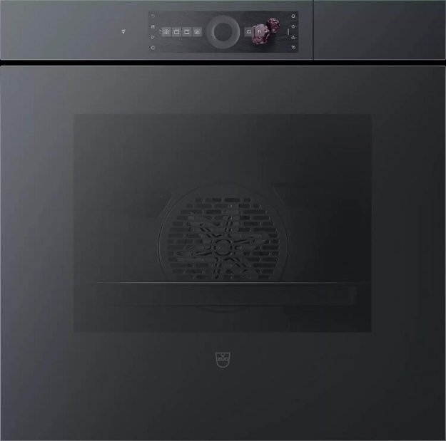 Встраиваемый паровой шкаф V-Zug CombairSteamer V6000 60 CS6T-23049 (черное стекло) (preview 1)