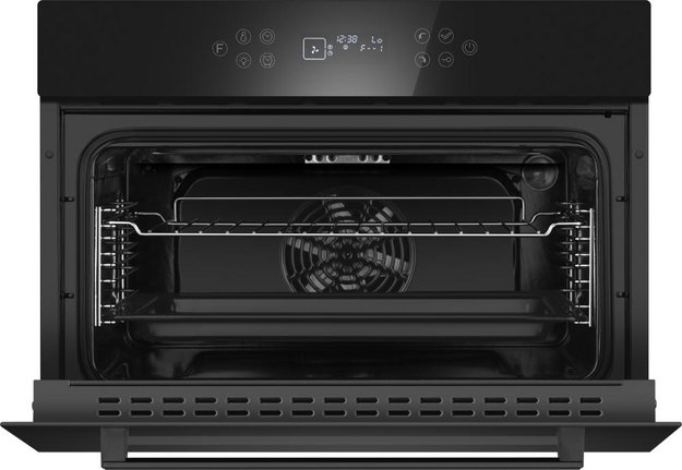 Компактный духовой шкаф Weissgauff OE 459 SDB Black Edition (preview 2)