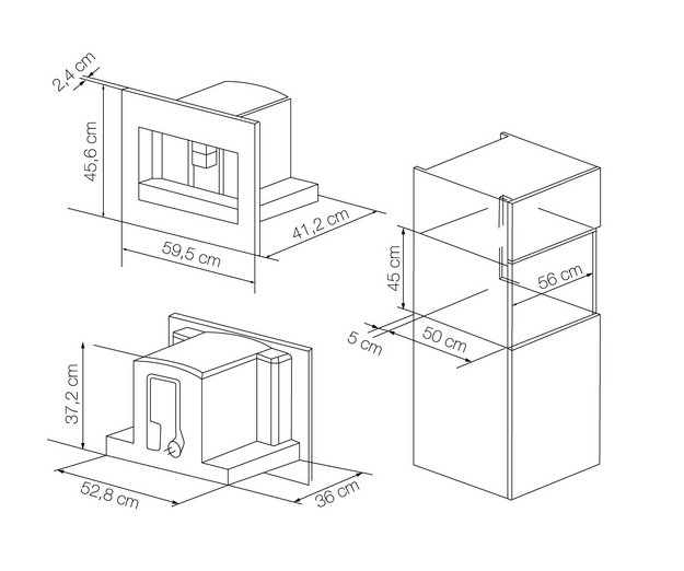 Встраиваемая кофемашина Lofra DolceVita 60 YRS66T BRASS (preview 4)