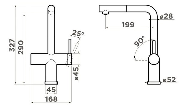 Смеситель Omoikiri KARATSU-S LG светлое золото (preview 6)