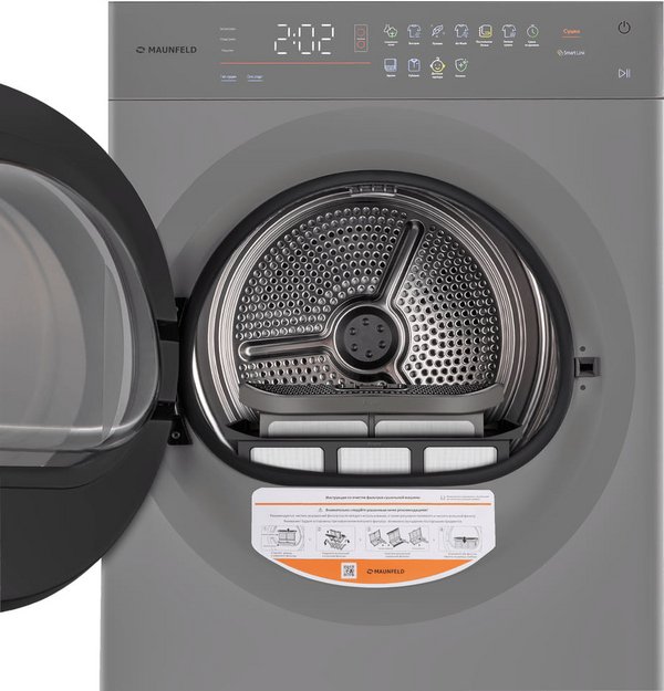 Стирально-сушильная машина Maunfeld MFWD121010S06 (фото 8) Стирально-сушильная машина Maunfeld MFWD121010S06 (preview 8)