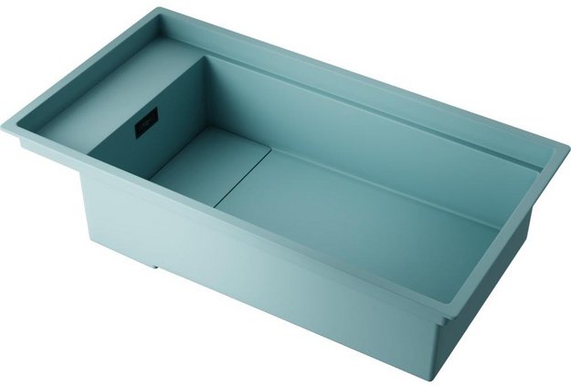 Мойка Omoikiri Kinaru Pro 86-U/I AZ azur blue матовый (фото 2) Мойка Omoikiri Kinaru Pro 86-U/I AZ azur blue матовый (preview 2)