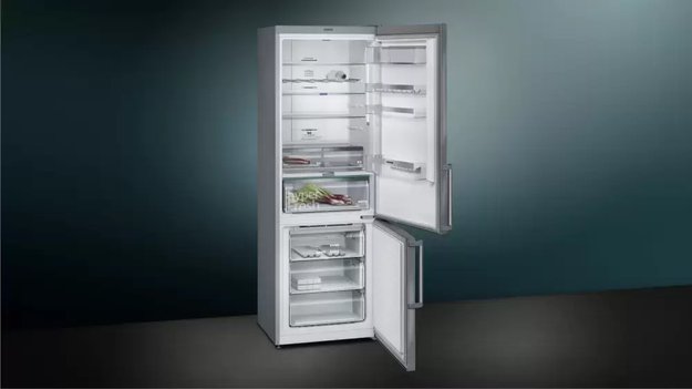 Отдельностоящий холодильник с нижней морозильной камерой SIEMENS KG49NAI2OR (фото 2) Отдельностоящий холодильник с нижней морозильной камерой SIEMENS KG49NAI2OR (preview 2)