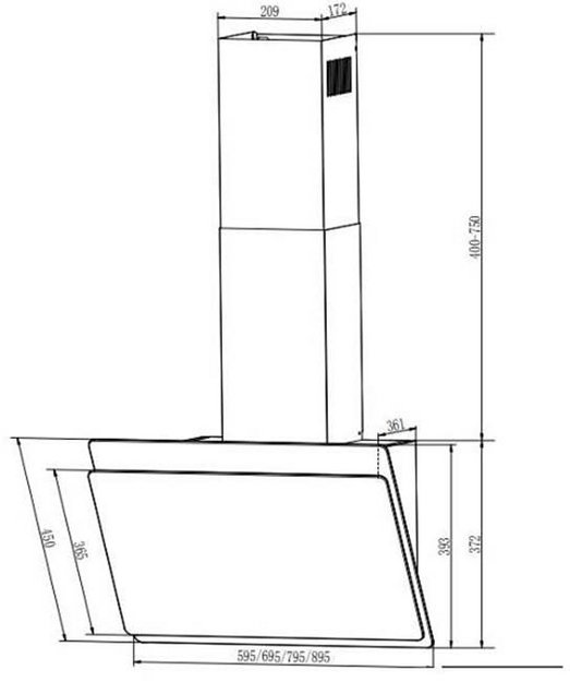 Вытяжка Faber TOCCO WH 60 (фото 10) Вытяжка Faber TOCCO WH 60 (preview 10)