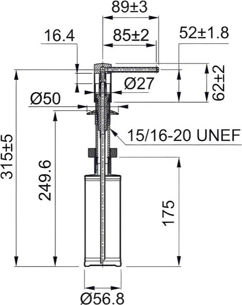 Дозатор для мыла Franke Comfort 119.0578.743 (preview 5)