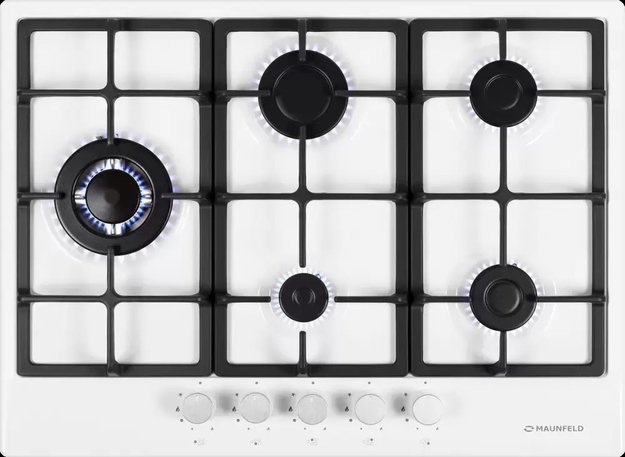 Газовая варочная панель MAUNFELD EGHE.75.33CW\G (preview 2)