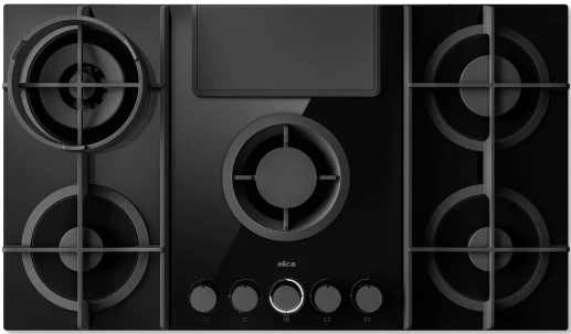 Варочная панель с вытяжкой Elica NIKOLATESLA FLAME EVO BL/A/88 (фото 1) Варочная панель с вытяжкой Elica NIKOLATESLA FLAME EVO BL/A/88 (preview 1)