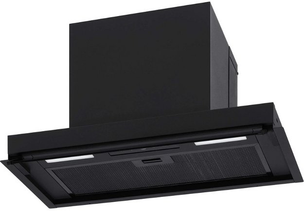 Встраиваемая вытяжка KRONA Изида 600 черное закаленное стекло (Isida 600 black SGC) (preview 1)