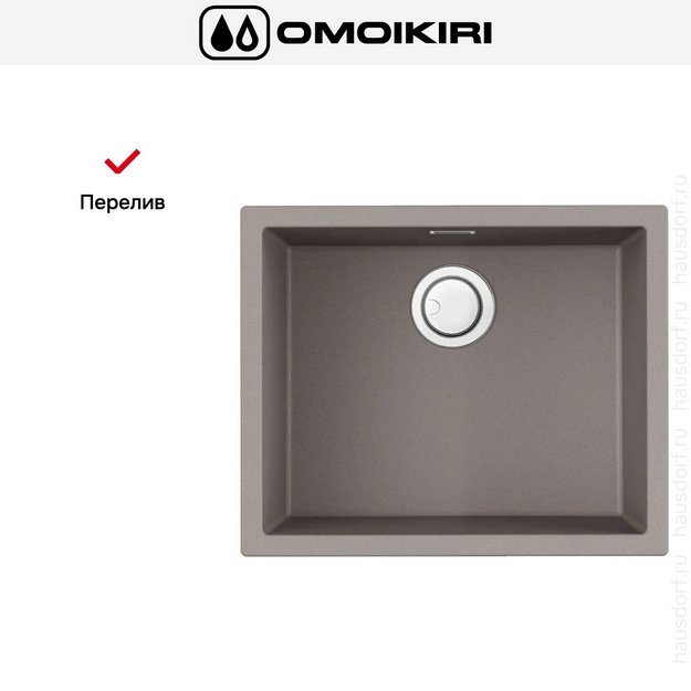 Мойка Omoikiri Yamakawa 55-U/I GR (preview 8)