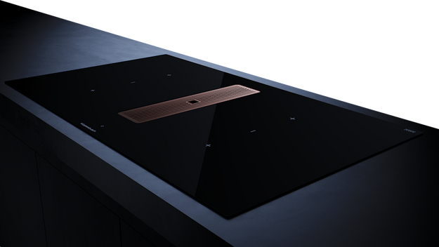 Индукционная варочная панель с вытяжкой Kuppersbusch KMI 9350.0 SR Copper (preview 3)