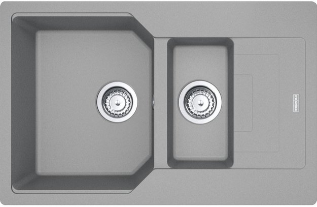 Мойка Franke Urban UBG 651-78 Серый камень (фото 1) Мойка Franke Urban UBG 651-78 Серый камень (preview 1)