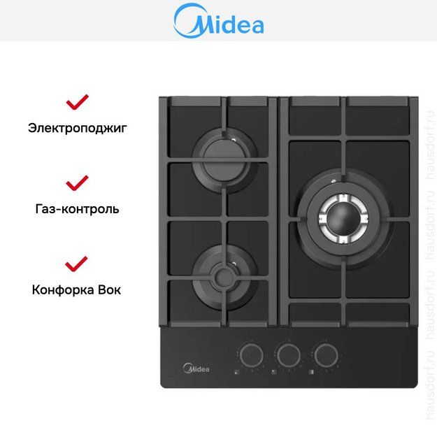 Варочная панель Midea MG449TGB (preview 8)
