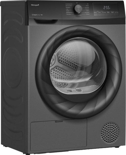 Сушильная машина Weissgauff WD 4948 Heat Pump Grey (preview 3)