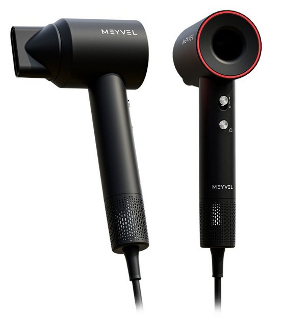 Настенный фен Meyvel MF12-1600 Черный (Black) (preview 1)