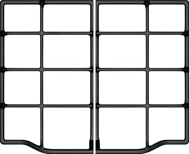 Комплект чугунных решеток Franke 112.0188.650 (preview 1)